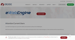 Desktop Screenshot of ewebengine.com